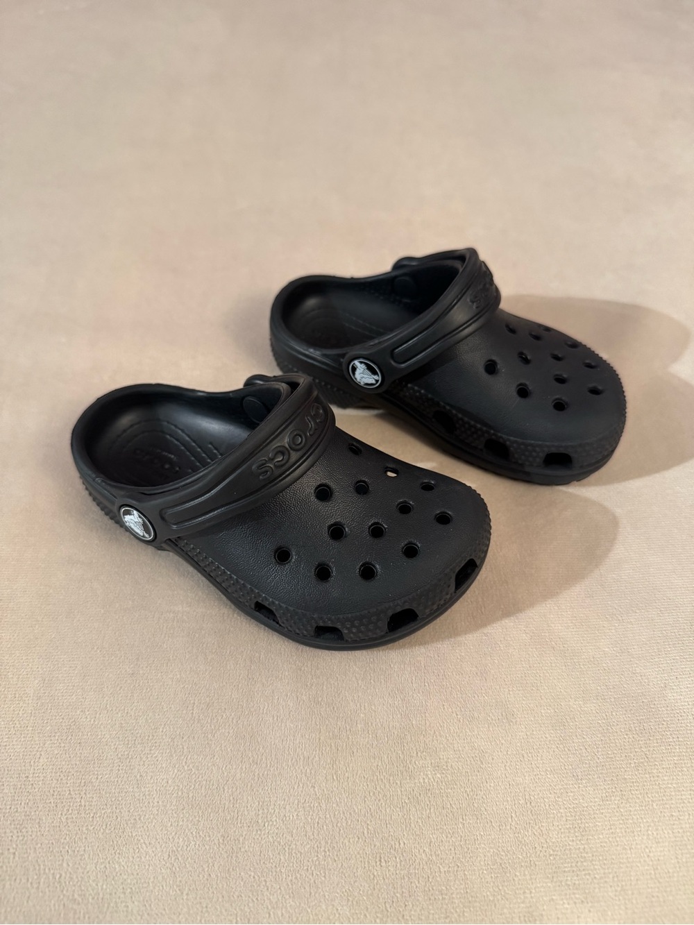 CROCS Kids Classic Clog in Black 8c
